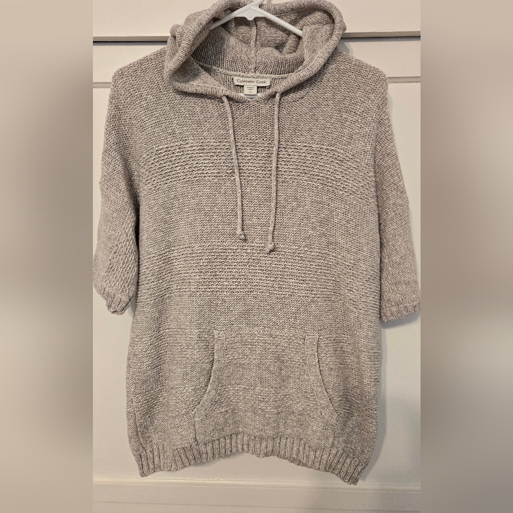 Coldwater Creek Cream Knit Pullover